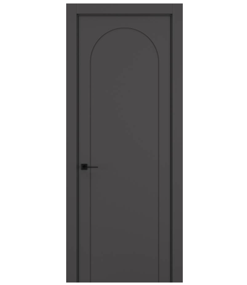 Межкомнатная дверь HAUSDOORS Модель Атмосфера 3, Матовый Антрацит