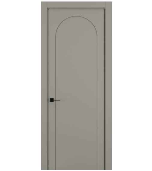 Межкомнатная дверь HAUSDOORS Модель Атмосфера 3, Матовый Каменно-серый
