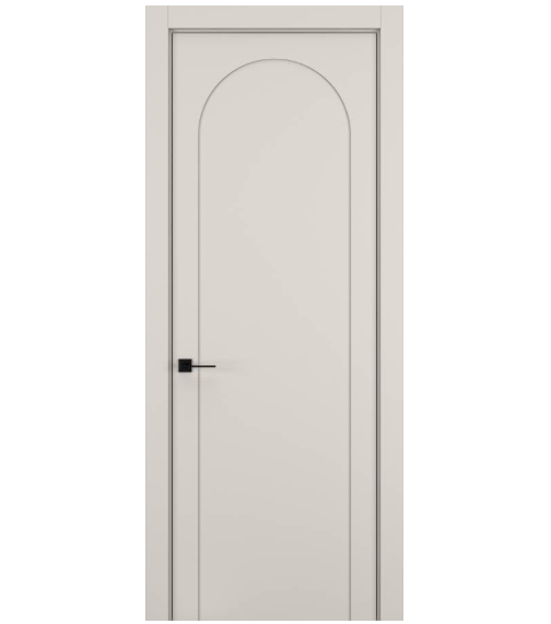 Межкомнатная дверь HAUSDOORS Модель Атмосфера 3, Матовый Серый песок