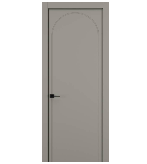 Межкомнатная дверь HAUSDOORS Модель Атмосфера 5, Матовый Каменно-серый
