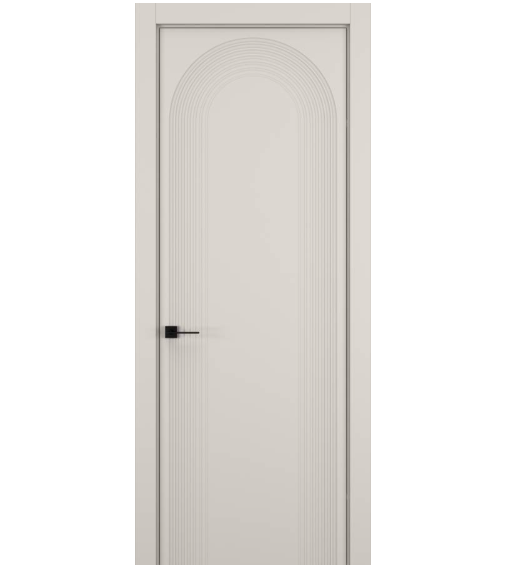 Межкомнатная дверь HAUSDOORS Модель Атмосфера 6, Матовый Серый песок