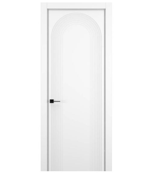 Межкомнатная дверь HAUSDOORS Модель Атмосфера 6, Матовый Снежный