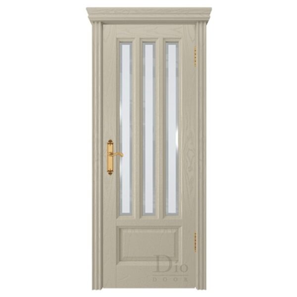 Межкомнатная дверь ДИОдор Грэта фс Ясень капучино Со стеклом