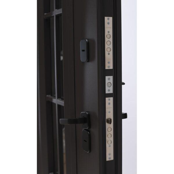 Входная дверь с терморазрывом Термо Бергамо 2 Велютто бьянко — изображение 4