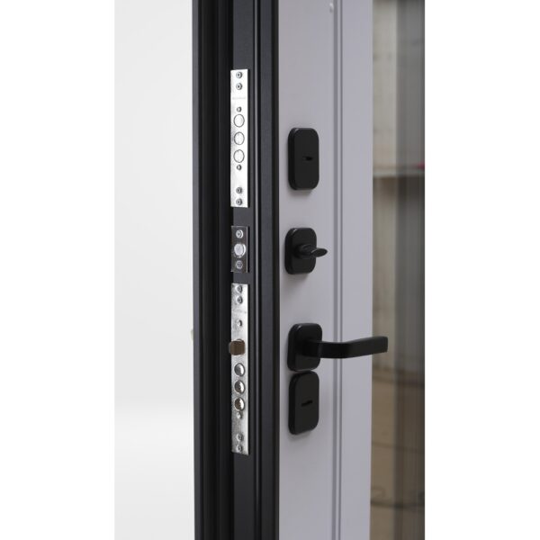 Входная дверь с терморазрывом Термо Бергамо 2 Велютто бьянко — изображение 3