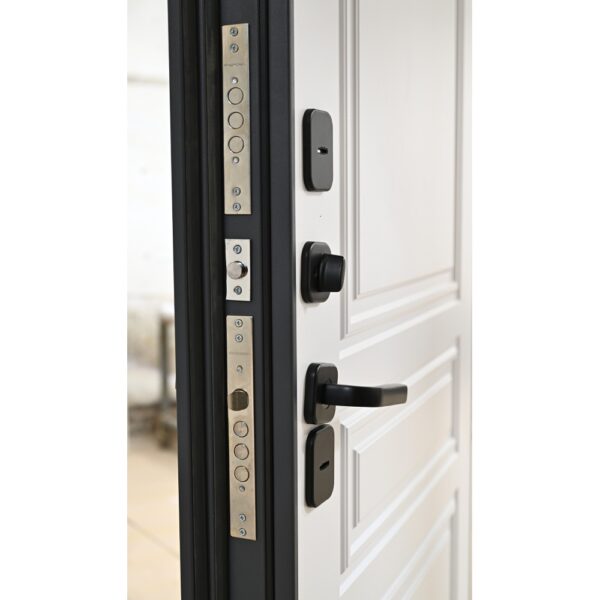 Входная дверь с терморазрывом Термо Бергамо Велютто бьянко — изображение 2