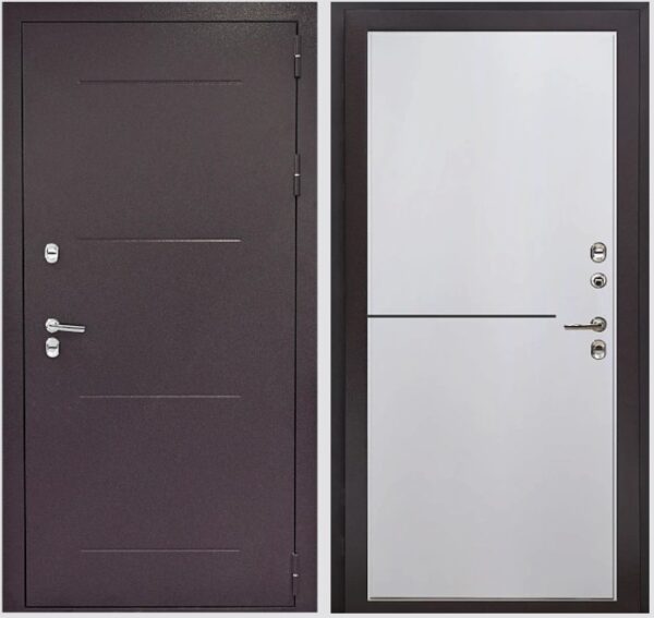 Входная дверь с терморазрывом Термо Опал К4 Велютто бьянко