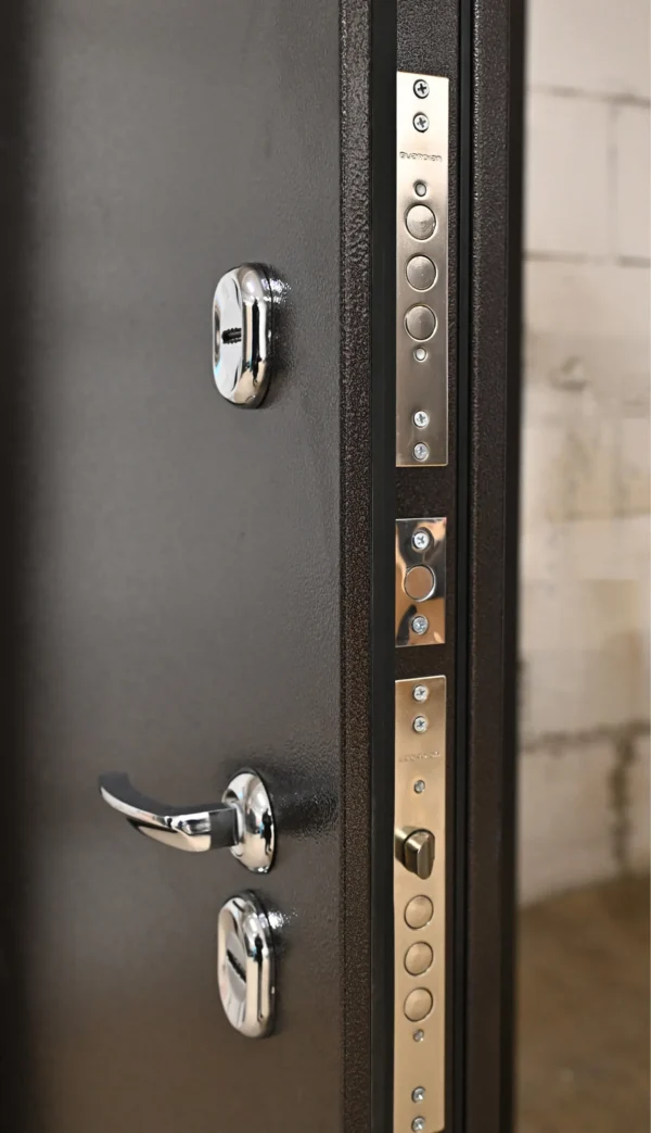 Входная дверь с терморазрывом Термо Медь К9 Велютто бьянко — изображение 2