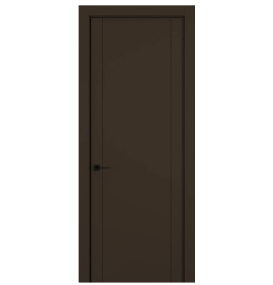 Межкомнатная дверь HAUSDOORS Модель FL 1, Керамик коричневый
