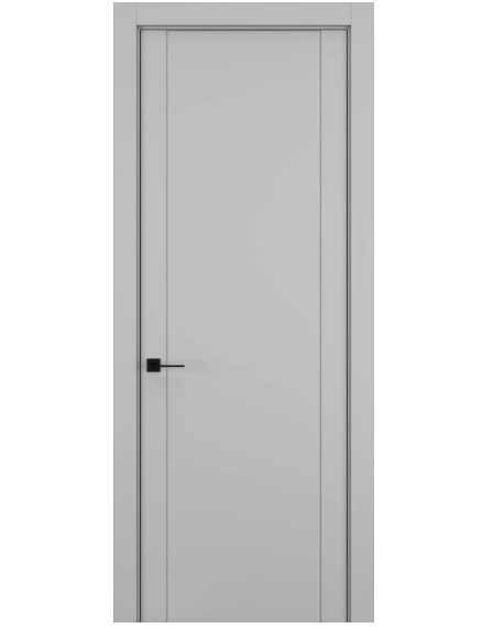 Межкомнатная дверь HAUSDOORS Модель FL 1, Шеллак серый
