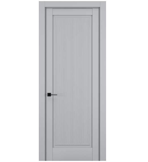 Межкомнатная дверь HAUSDOORS Модель FL 3, Шеллак серый