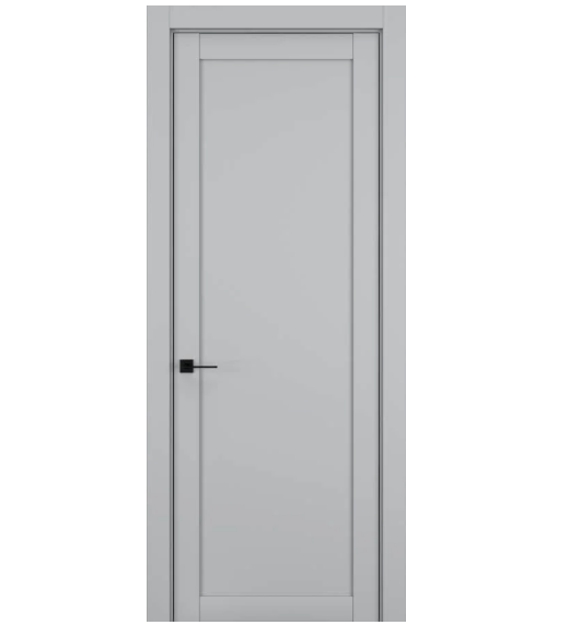 Межкомнатная дверь HAUSDOORS Модель FL 4, Шеллак серый