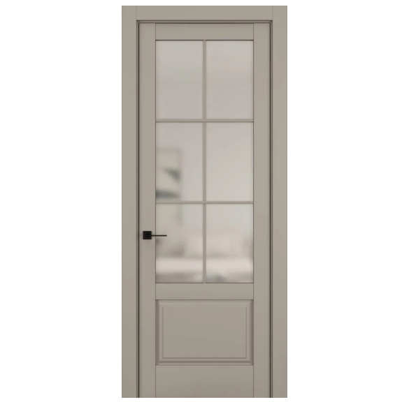Межкомнатная дверь HAUSDOORS Модель NC 12, Керамик бежевый