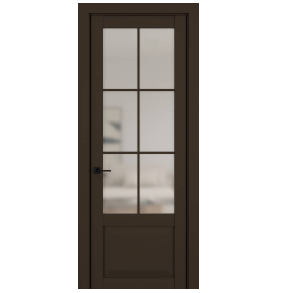 Межкомнатная дверь HAUSDOORS Модель NC 6, Керамик коричневый