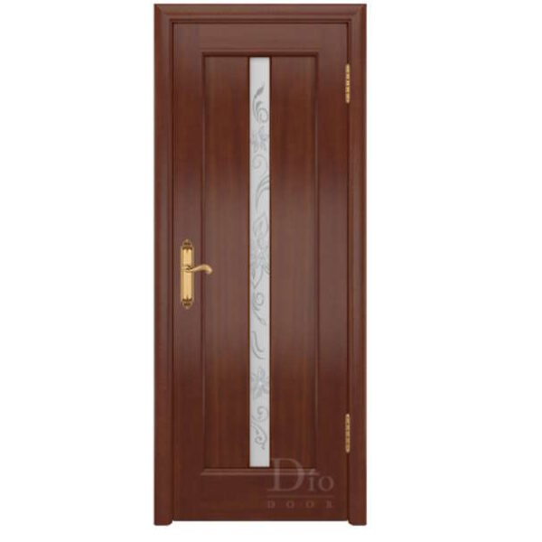 Межкомнатная дверь ДИОдор Миланика 2 Анегри черешня Со стеклом