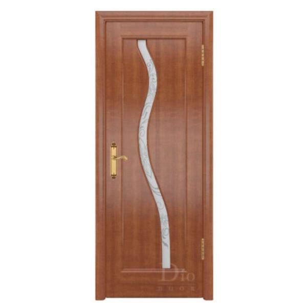 Межкомнатная дверь ДИОдор Миланика 4 Анегри Со стеклом