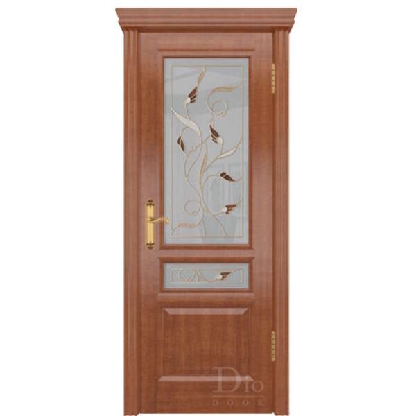 Межкомнатная дверь ДИОдор Онтарио 2 Анегри Со стеклом