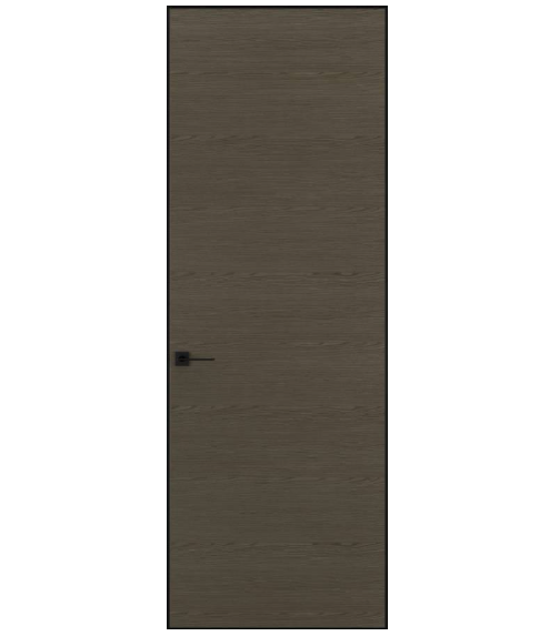 Межкомнатная дверь HAUSDOORS Модель Сибирь 2, Шпон Грей
