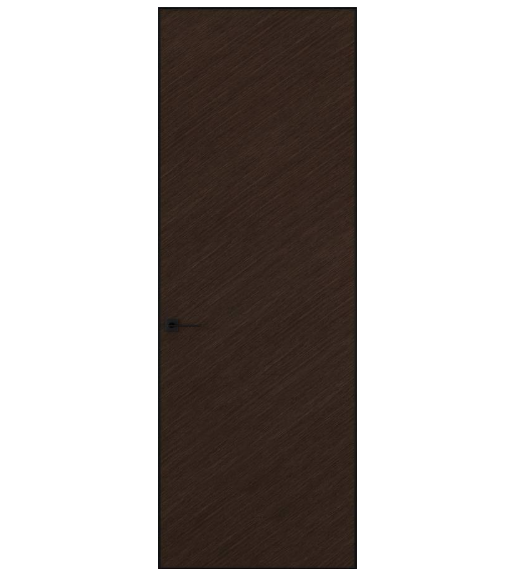 Межкомнатная дверь HAUSDOORS Модель Сибирь 3, Шпон Темный Орех