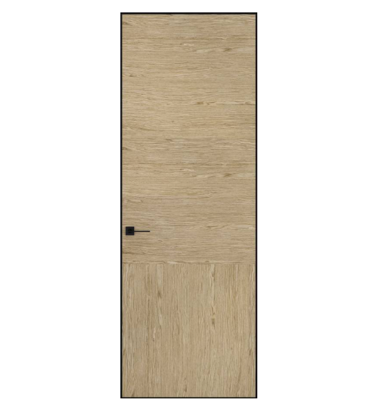 Межкомнатная дверь HAUSDOORS Модель Сибирь 4, Шпон Пуро