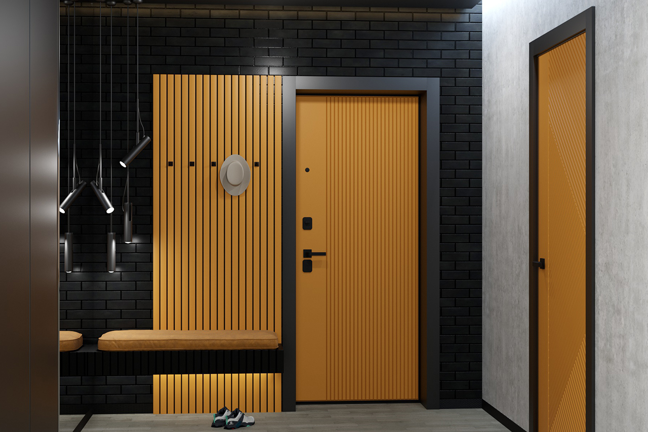 Как выбрать цвет и отделку входной двери